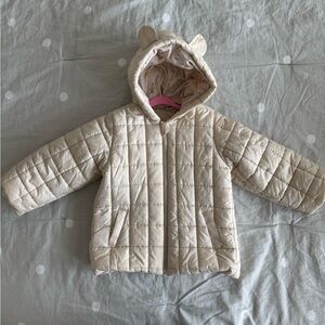 Bebek Girls Cream Jacket Size 5Years